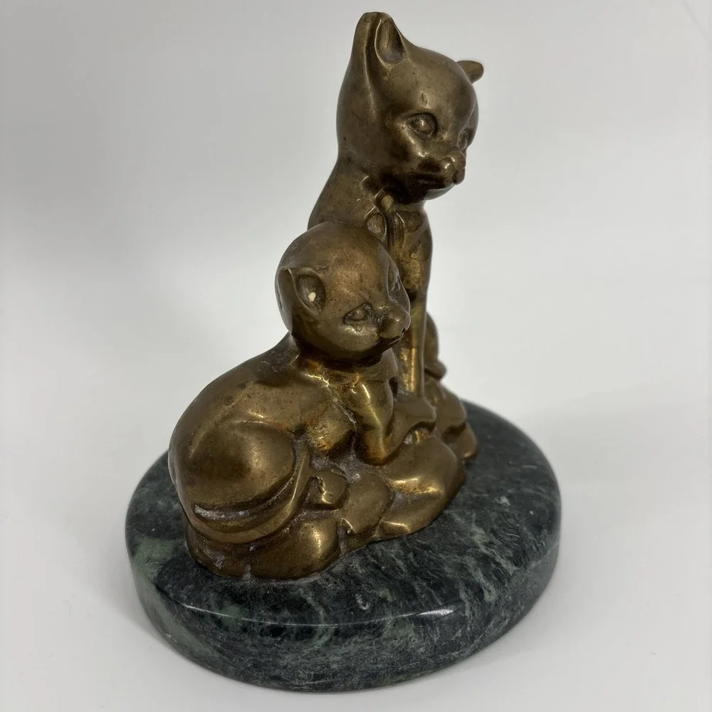 N/A brass cat